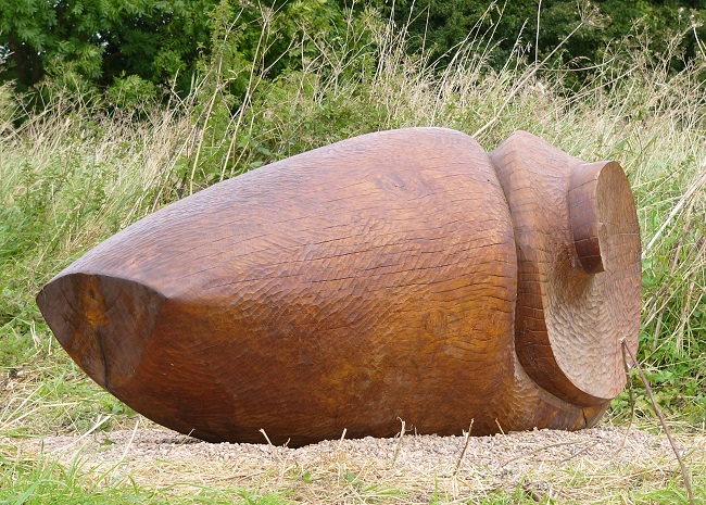 Sculpture by Sarah Fiander at East Midlands Airport, Castle Donington, England